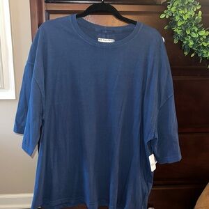 We The Free Deep Blue Short Sleeve Tee